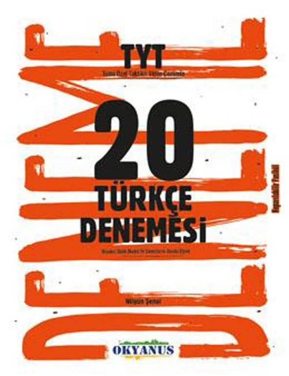 TYT Türkçe 20 Deneme Okyanus Yayınları ürün görseli 1
