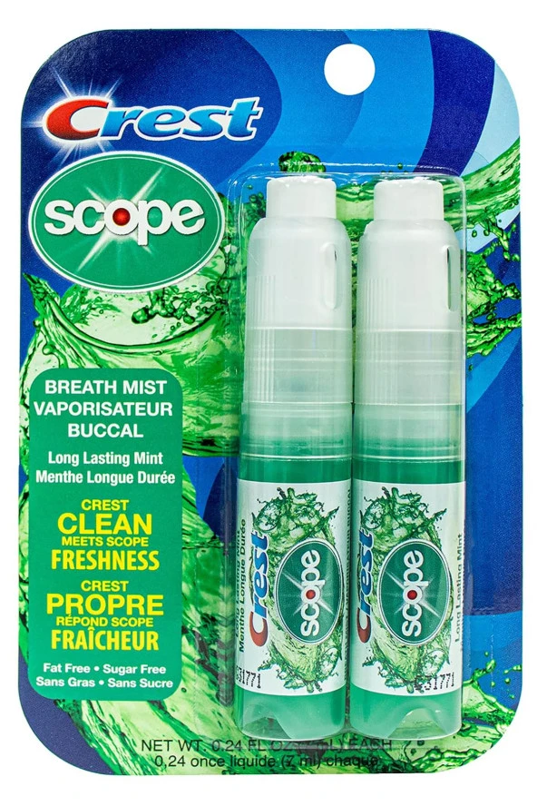 Crest Scope Ağız Bakım Spreyi 2x7ML ürün görseli 1