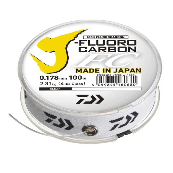 Daiwa J-Fluorocarbon Leader 0,393mm 20lb 100m ürün görseli 1