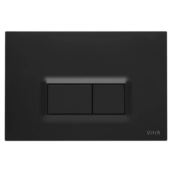 740-0611-Vitra - Loop R Kumanda Paneli - Mat Siyah ürün görseli 1