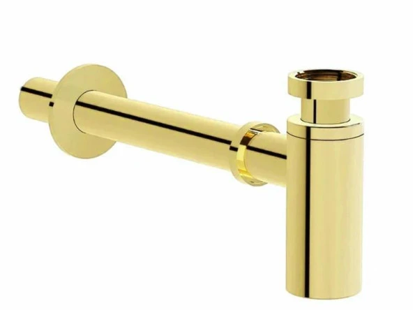 A4512374-Vİtra Lavabo Sifonu - T Tipi - S. Altın ürün görseli 1
