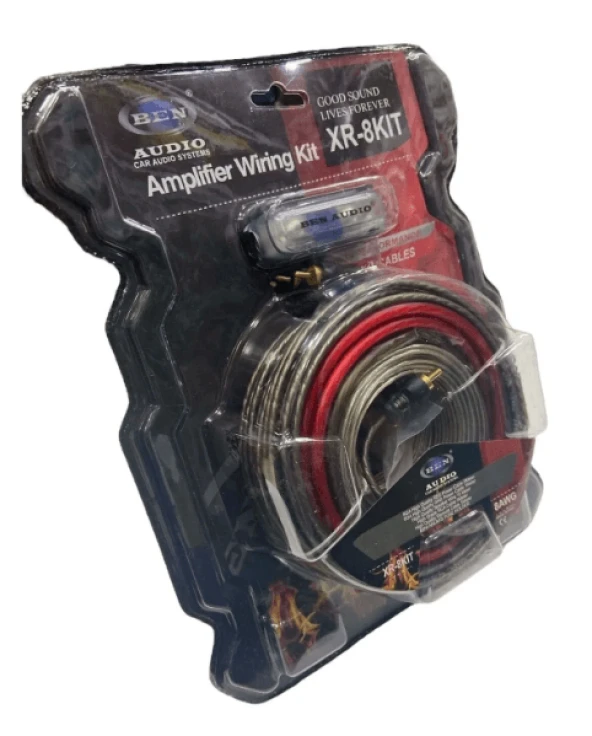 MEGAVOX MGX-8KT 8GA KABLO SETİ ürün görseli 1