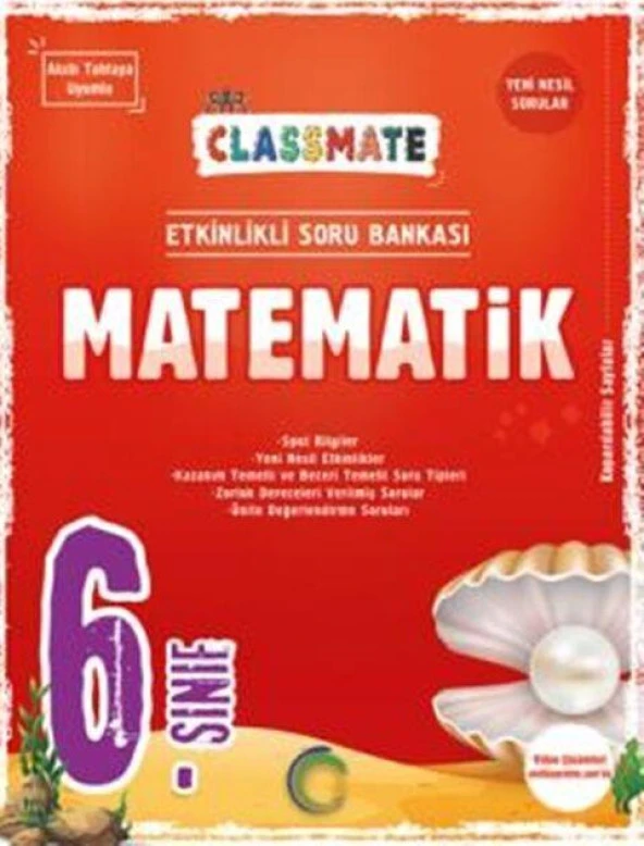 6. Sınıf Classmate Matematik Soru Bankası Okyanus Yayınları ürün görseli 1