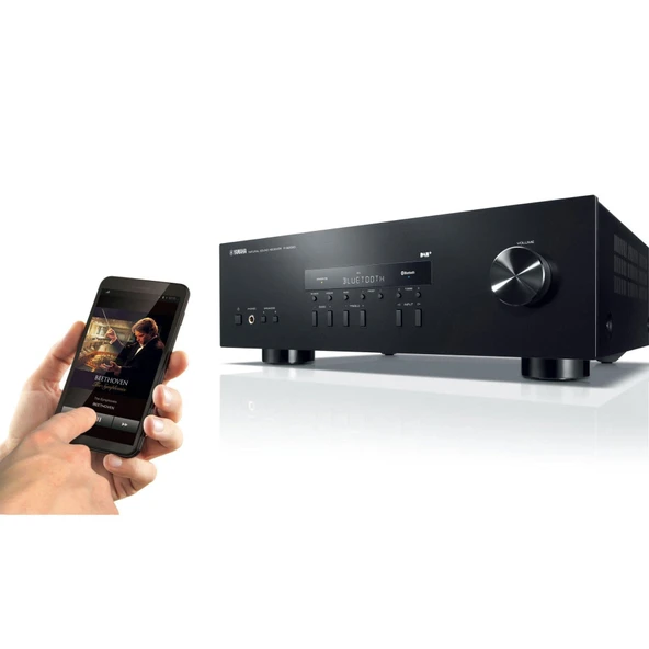 Yamaha R-S202D Stereo Receiver Siyah - Resim 2
