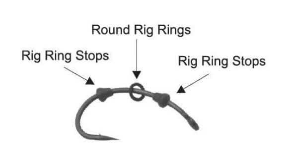 Extra Carp Rig Ring Stops - Resim 2