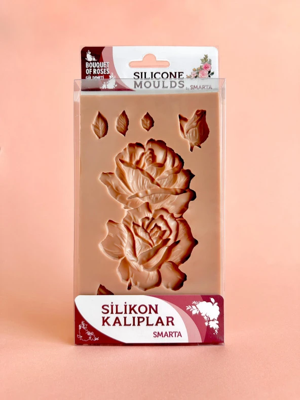 Smarta Silikon Kalıp - Gül Demeti ürün görseli 1