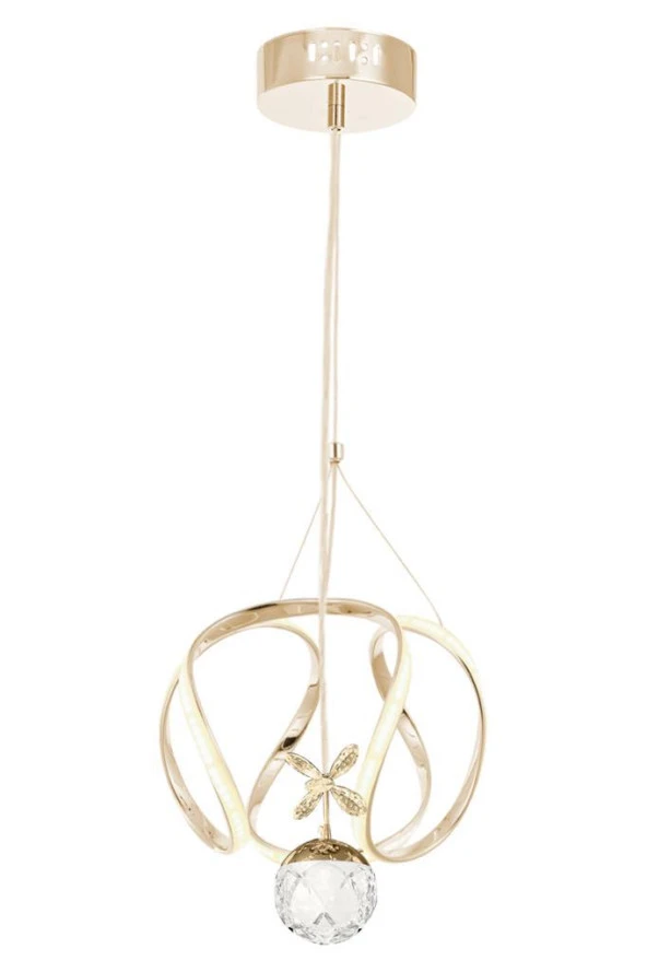 Eray Aydınlatma 1625-30 SR Led Gold Avize - Resim 2