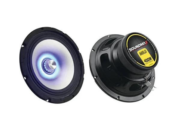 SOUNDMAX SX-M8LD 20CM LED MİDRANGE ürün görseli 1