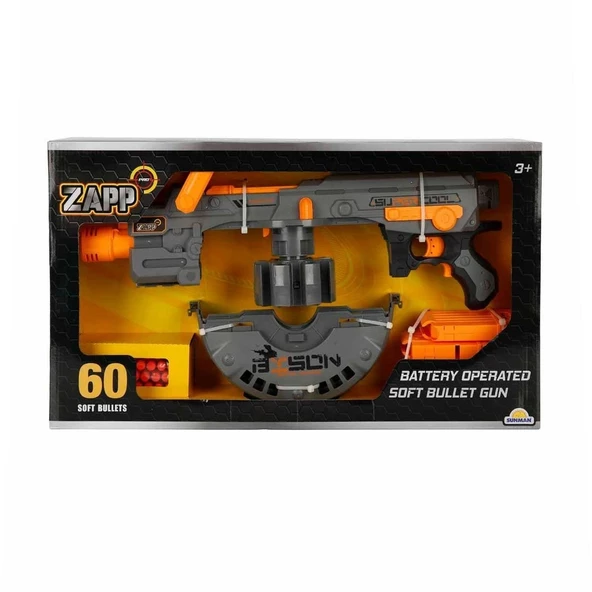 4573 Zapp Toys 60 Mermili Sünger Dart Atan Silah 54 cm -Sunman ürün görseli 1