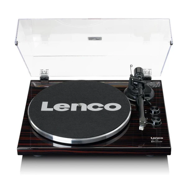 Lenco LBT-288 WA Pikap Plak Çalar Bluetoothlu Retro Koyu Kahve Ceviz Pikap Plak Çalar ürün görseli 1