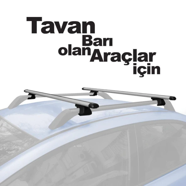 Araç Tavan Ara Atkı Barı Taşıyıcı Bagaj Ayağı 135cm Arabar ürün görseli 1