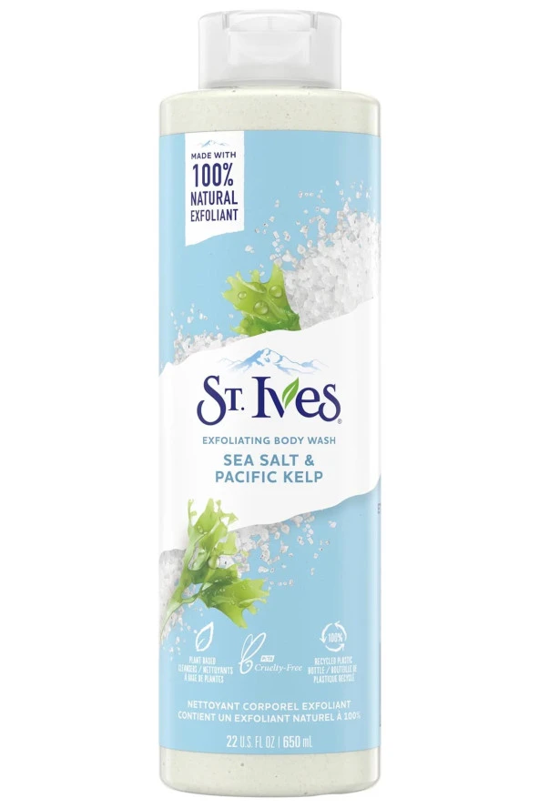 ST.Ives Deniz Tuzu ve Pasifik Yosunu Özlü Yatıştırıcı Vücut Şampuanı 650ML ürün görseli 1