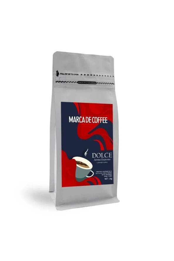 MARCA DE COFFEE Dolce Espresso Çekirdek Kahve 1 Kg ürün görseli 1