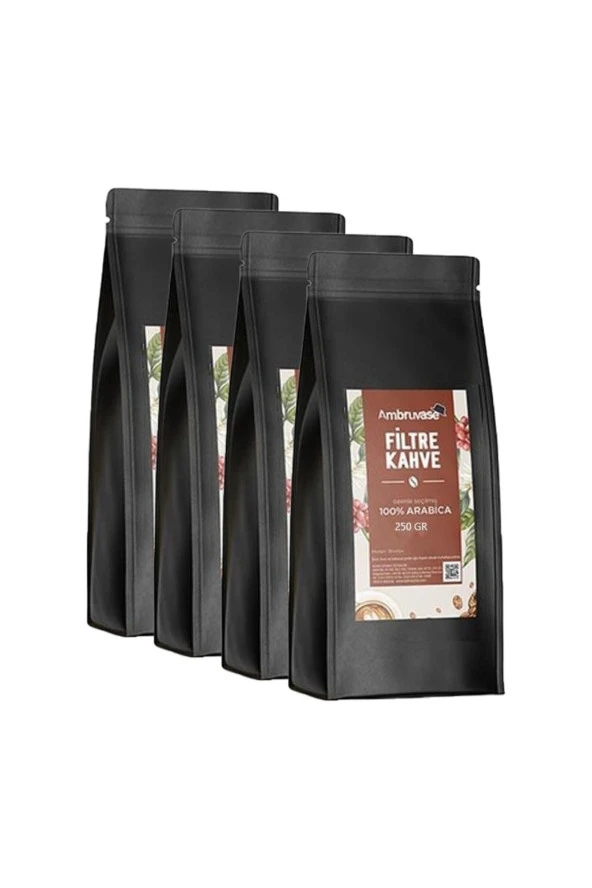 AMBRUVASE Ambruvase Filtre Kahve 250 Gr 4 Adet ürün görseli 1