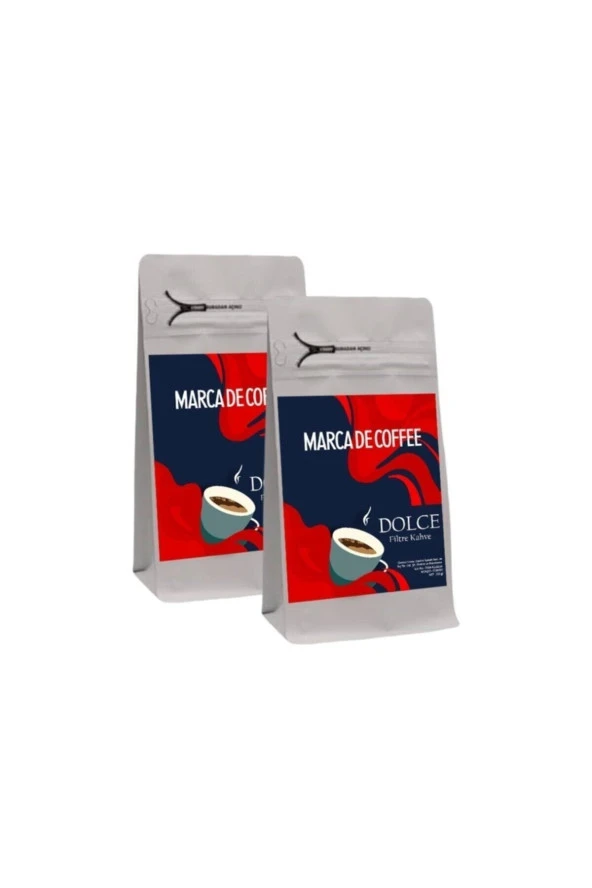 MARCA DE COFFEE Dolce Filtre Kahve 250 Gr X 2 Adet ( 500 Gr) ürün görseli 1