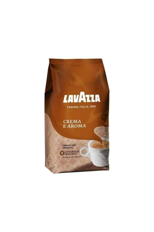 LAVAZZA Crema E Aroma Çekirdek Kahve 1 Kg %100 Orjinal ürün görseli 1