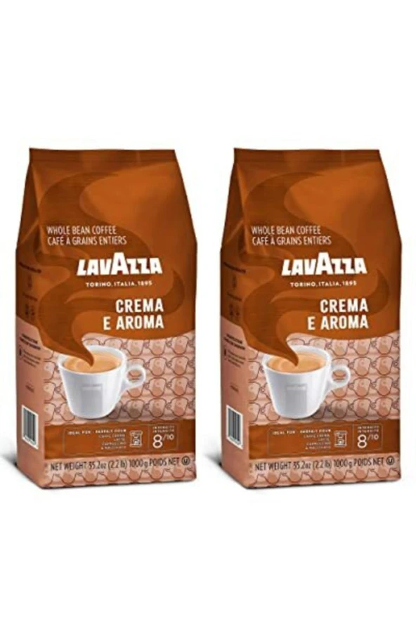 LAVAZZA Espresso Cremae Aroma Çekirdek Kahve 2 Adet X 1000 Gr ürün görseli 1