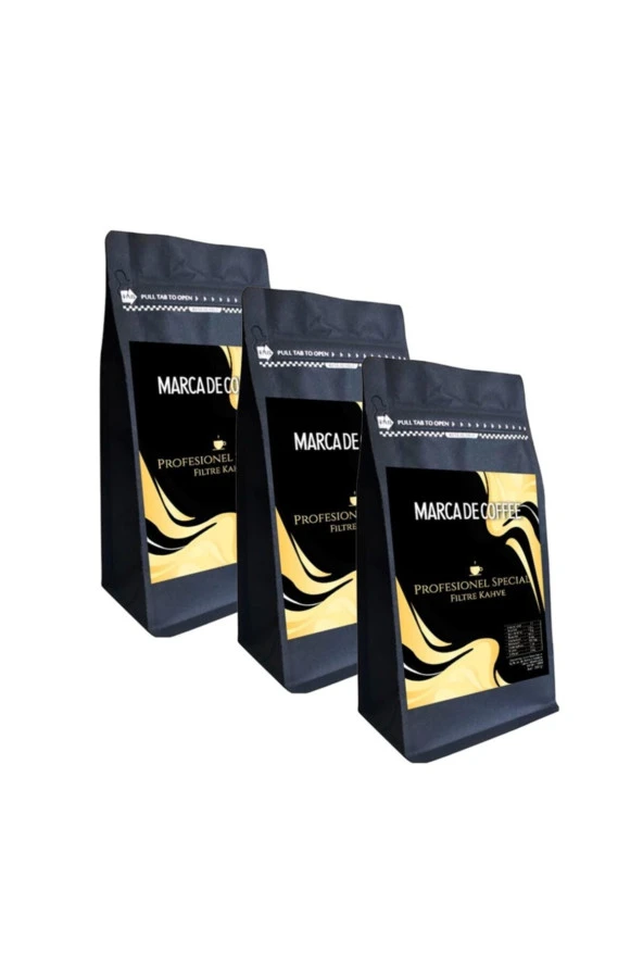 MARCA DE COFFEE Profesionel Special Filtre Kahve 250Gr X 3 Adet (750 Gr) ürün görseli 1