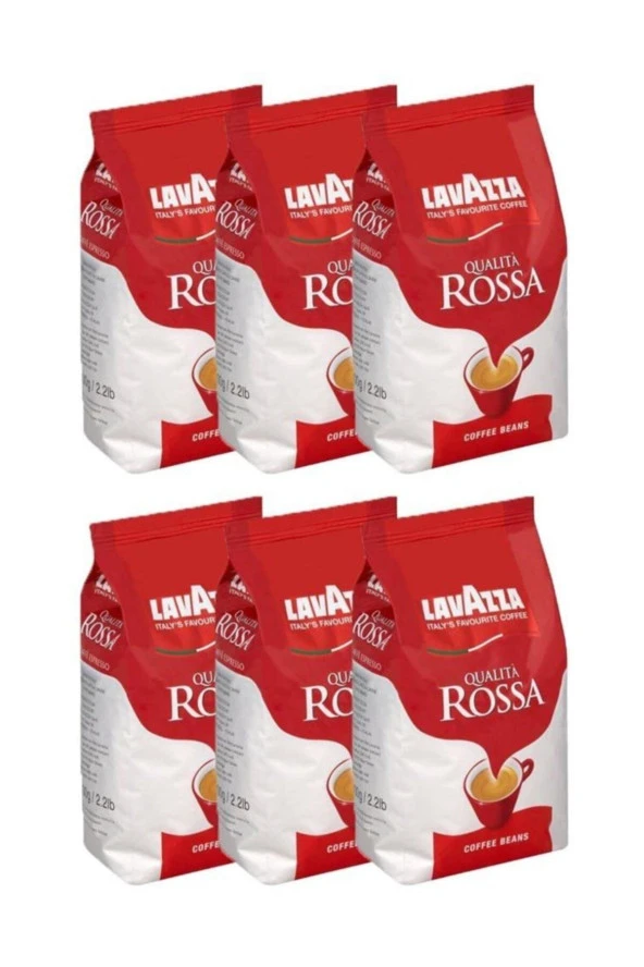 LAVAZZA Qualita Rossa Çekirdek Kahve 6 Adet 6 Kg ürün görseli 1