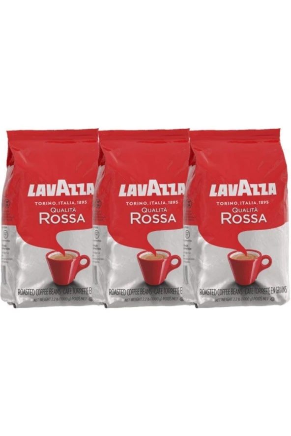 LAVAZZA Qualita Rossa Çekirdek Kahve 3 X 1 Kg ürün görseli 1