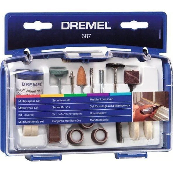 Bosch Dremel Kesme Aksesuar Seti 687 2.615.068.7JA ürün görseli 1