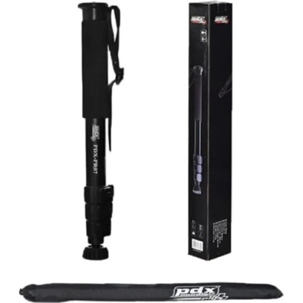 Pdx Pro 7 Video Kamera Monopod Profesyonel 170CM Monopod 5kg Pdx Pro ürün görseli 1