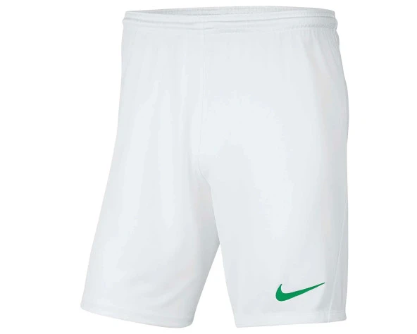 Nike Dry Park III Erkek Beyaz Futbol Şortu BV6855-102 ürün görseli 1