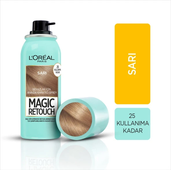 L'Oréal Paris Magic Retouch Beyaz Dipleri Kapatıcı Sprey - Sarı ürün görseli 1