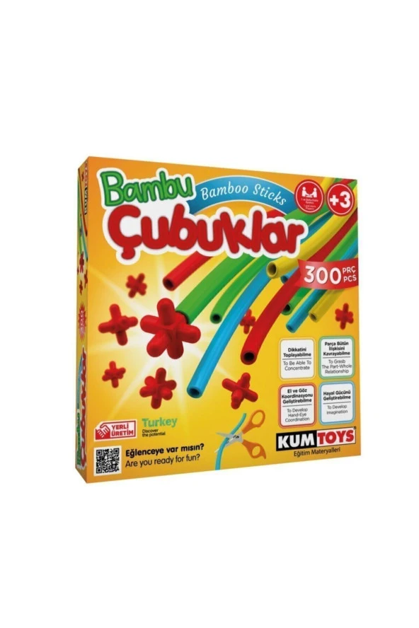 Kumtoys Redka Bambu Çubukları ürün görseli 1
