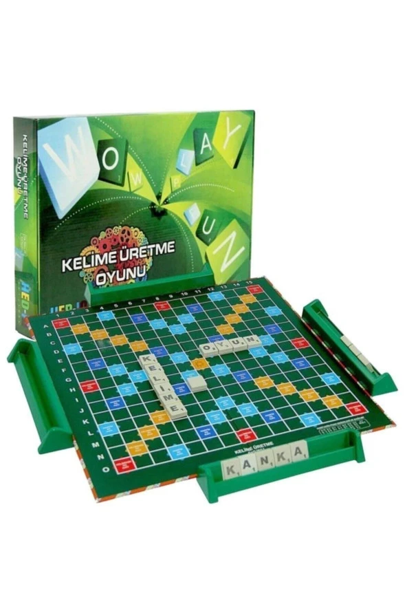 Kelime Üretme Oyunu Yerli Üretim Türkçe Scrabble Kelime Avı ürün görseli 1