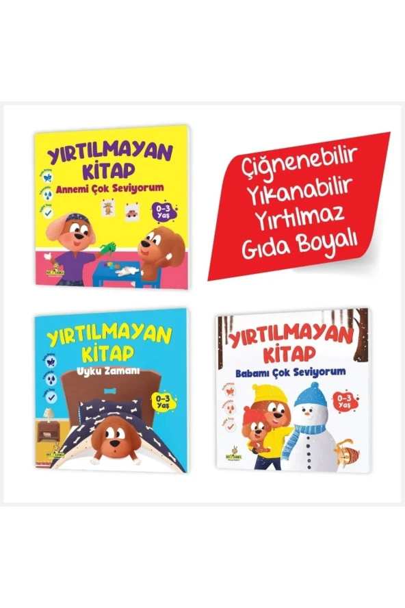 Yırtılmayan Kitap 3 Lü Set Ceviz Serisi Hikaye Kitabı ürün görseli 1