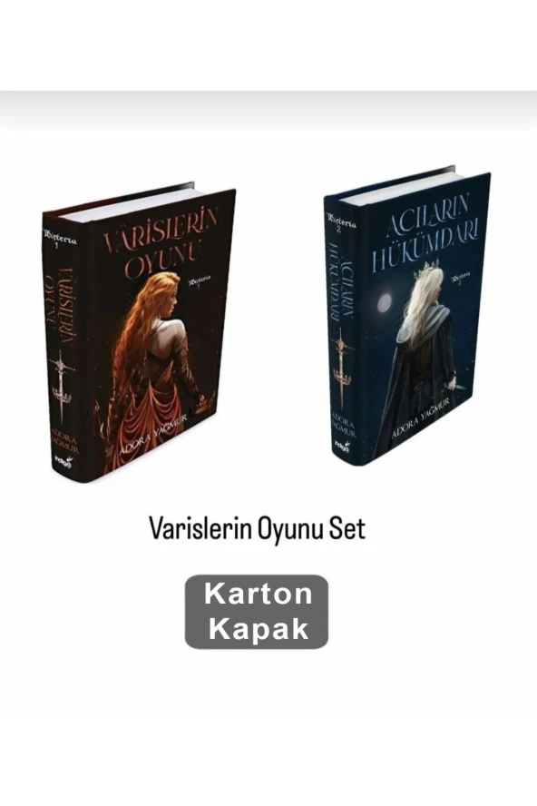 Varislerin Oyunu 1-2 Set ( Acıların Hükümdarı - KARTON KAPAK) Poster Ve Ayraç Hediyeli ürün görseli 1