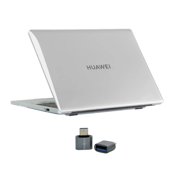 Huawei MateBook 14 Kılıf Kristal Parlak Sert Hard Case İnce Hafif Koruma 2021-2023 14 inç Uyumlu ürün görseli 1