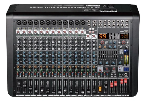 ODO ML-1699 16 KANALLI 99 DİGİTAL DSP EFEKTLİ DECK MİKSER ürün görseli 1