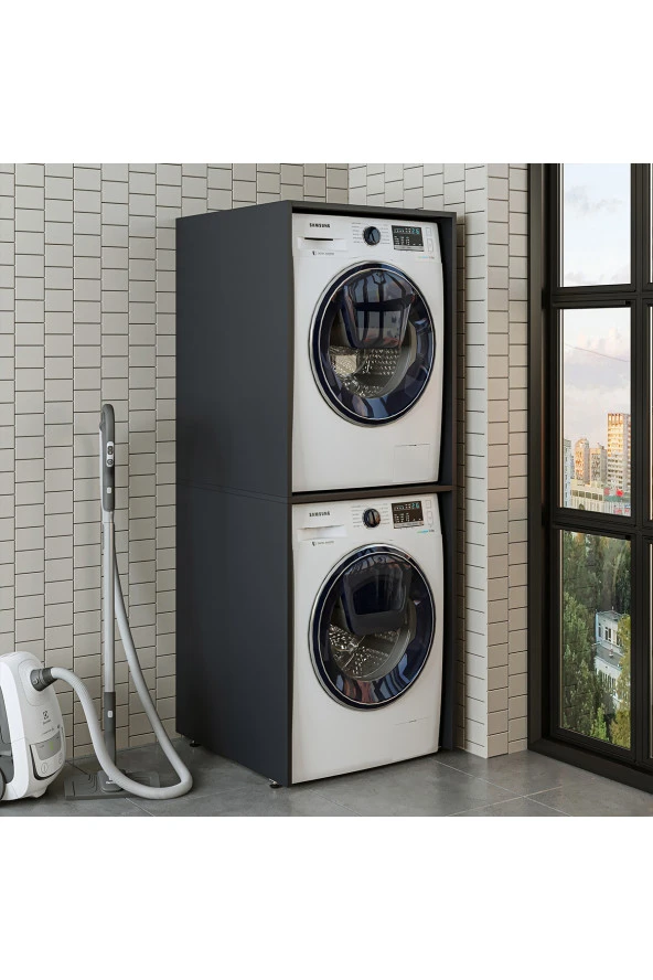 ROOMART Banyo Dolabı Çamaşır Ve Kurutma Makinesi Dolabı ürün görseli 1