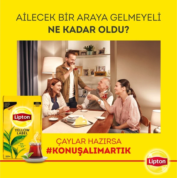 Lipton Yellow Label Siyah Dökme Çay 1000 gr - Resim 5