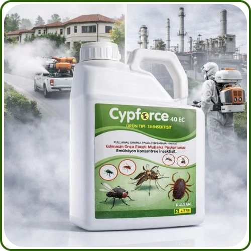 Cypforce 40 EC Kokulu Haşere Öldürücü | 5 Litre ürün görseli 1
