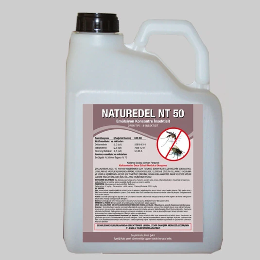 Naturedel NT 50 (Doğal Solvent içerir) Haşere Öldürücü | 5 Litre ürün görseli 1