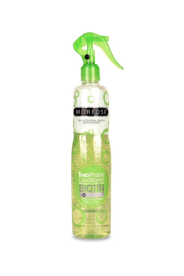 MORFOSE FÖN SUYU 400 ML BİOTİN YEŞİL - Resim 2