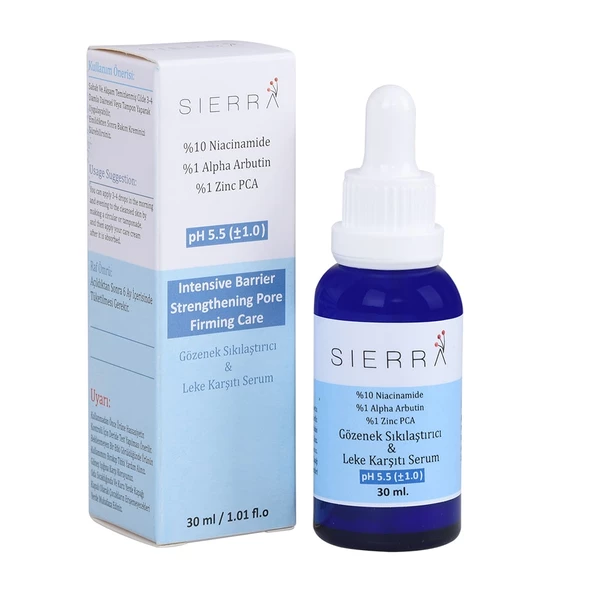 Sierra Gözenek Sıkılaştırıcı Leke Bakım Niacinamide Serum 30 ml ürün görseli 1