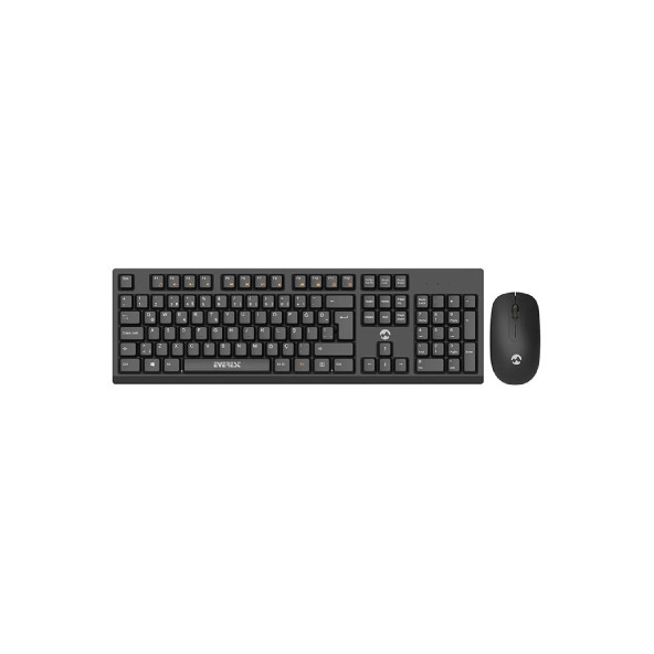 Everest Km-2510 Siyah Kablosuz Q Multi Klavye Mouse ürün görseli 1