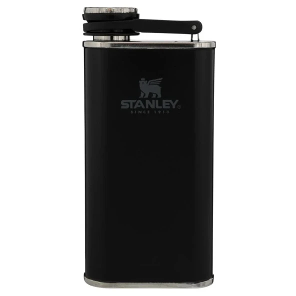 Stanley Klasik Paslanmaz Çelik Cep Matarası 0,23 Lt - Matte Black Pebble ürün görseli 1