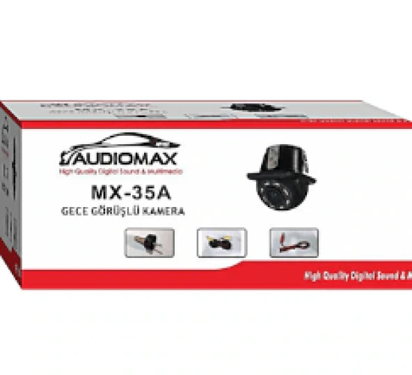 AUDİOMAX MX-35A LEDLİ NSTC GERİ GÖRÜŞ KAMERA - Resim 4