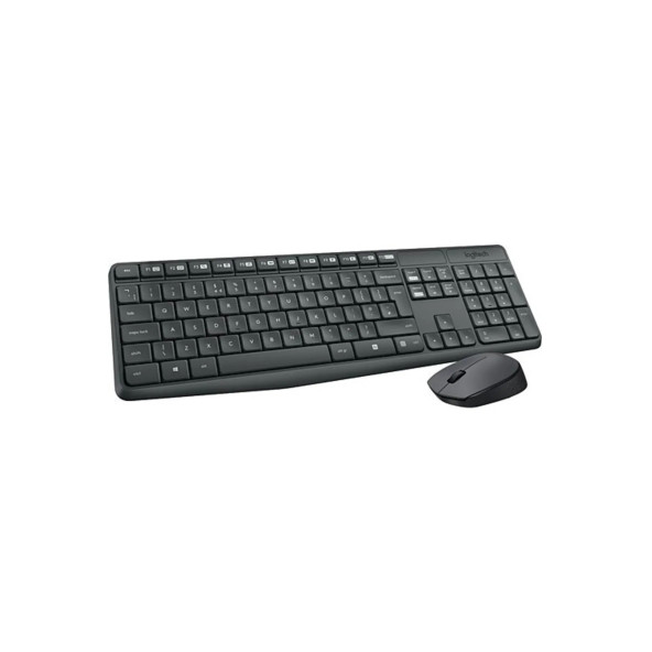 logitech Mk235 Kablosuz Klavye Mouse ürün görseli 1