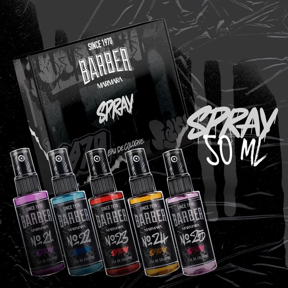 5 Mix Set EDC Sprey Kolonya 50 ML - Resim 3