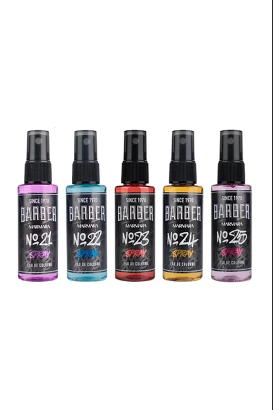 5 Mix Set EDC Sprey Kolonya 50 ML - Resim 2