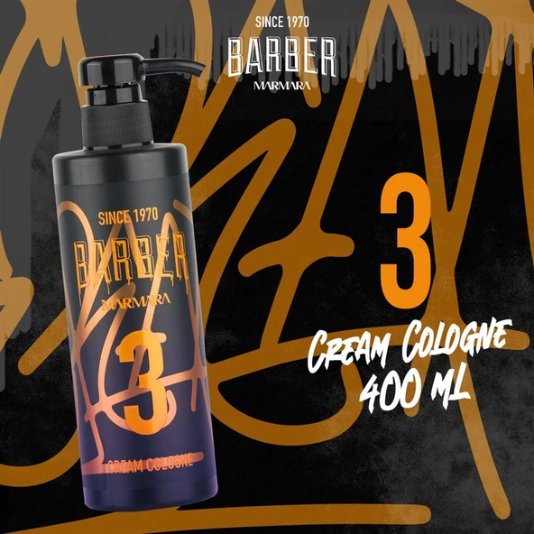 No.3 EDC Krem Kolonya 400 ML - Resim 3