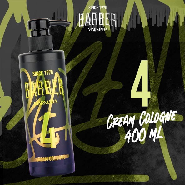 No.4 EDC Krem Kolonya 400 ML - Resim 3