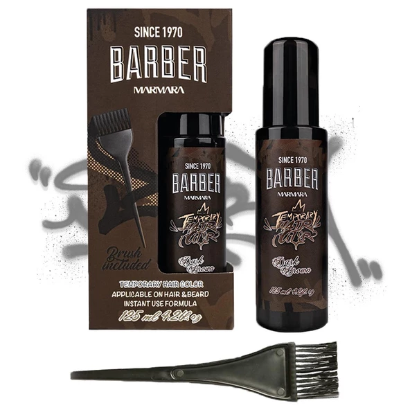 Geçici Say Boyası Koyu Kahverengi 125 ML ürün görseli 1