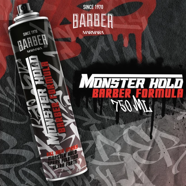 Monster Saç Spreyi 750 ML - Resim 3